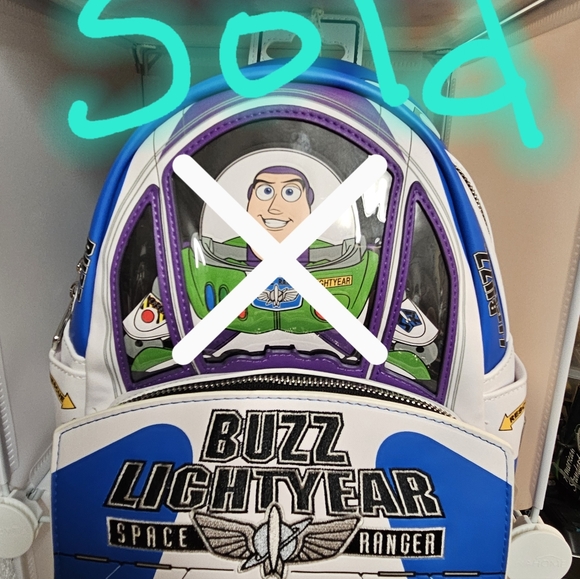 Buzz Lightyear Space Ranger Backpack - Picture 1 of 4